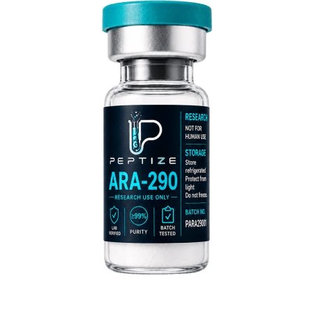ARA-290 research-use-only vial from Peptize