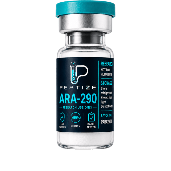 ARA-290 research-use-only vial from Peptize