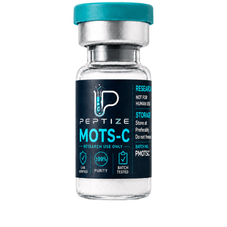 MOTS-c research-use-only vial from Peptize
