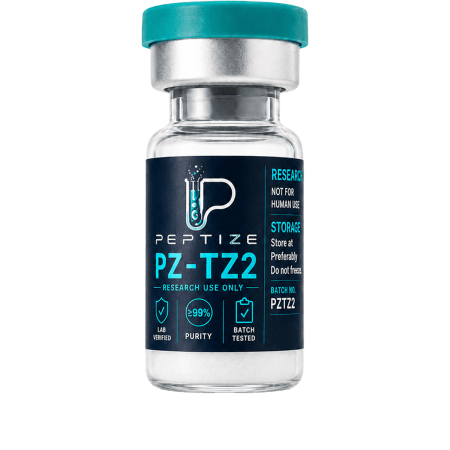 PZ-TZ2 research-use-only vial from Peptize