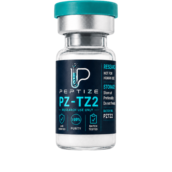 PZ-TZ2 research-use-only vial from Peptize